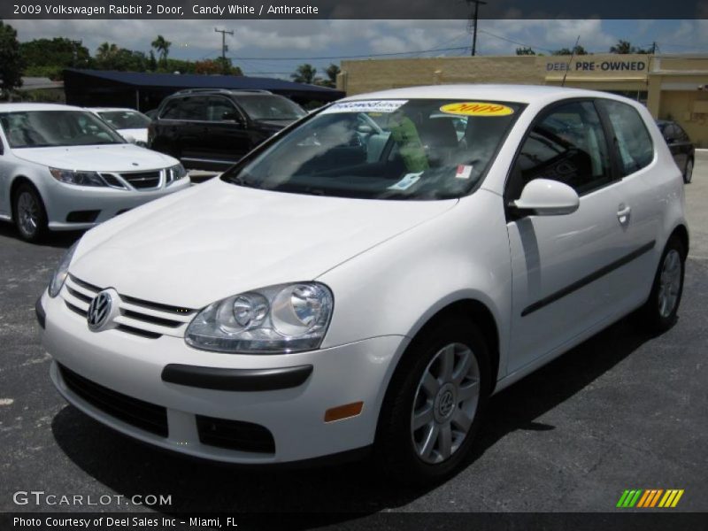 Candy White / Anthracite 2009 Volkswagen Rabbit 2 Door