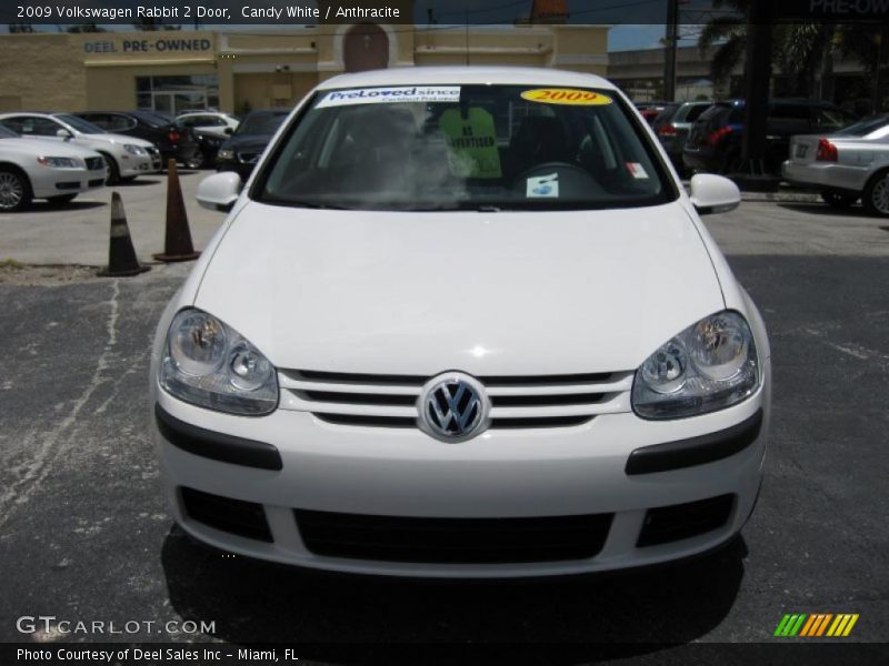 Candy White / Anthracite 2009 Volkswagen Rabbit 2 Door