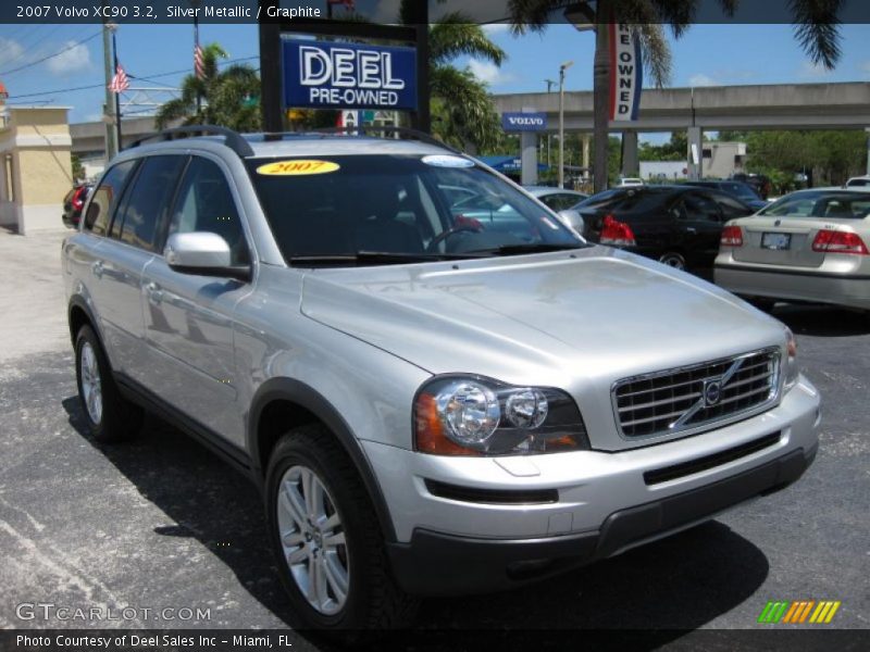 Silver Metallic / Graphite 2007 Volvo XC90 3.2