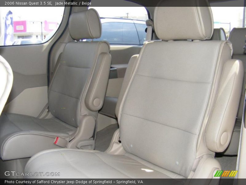 Jade Metallic / Beige 2006 Nissan Quest 3.5 SE