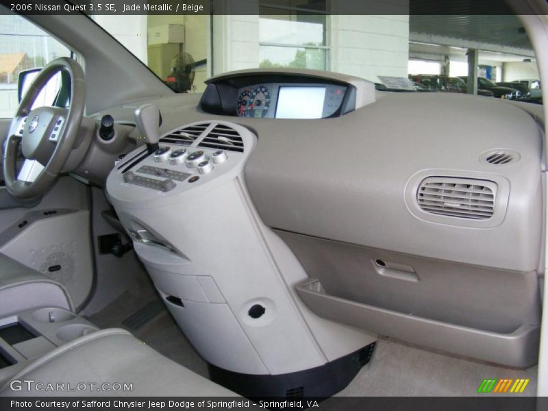 Jade Metallic / Beige 2006 Nissan Quest 3.5 SE