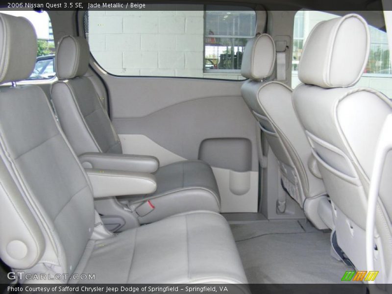 Jade Metallic / Beige 2006 Nissan Quest 3.5 SE