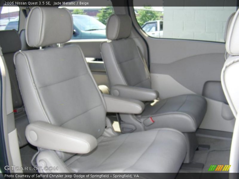 Jade Metallic / Beige 2006 Nissan Quest 3.5 SE