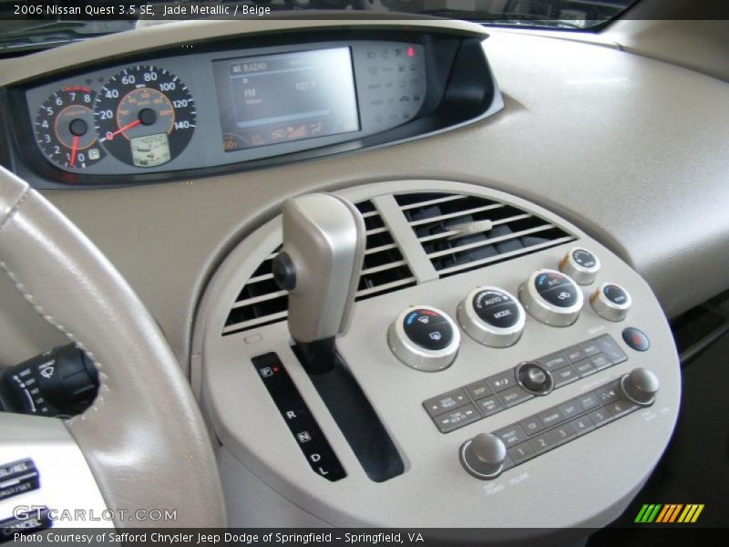 Jade Metallic / Beige 2006 Nissan Quest 3.5 SE