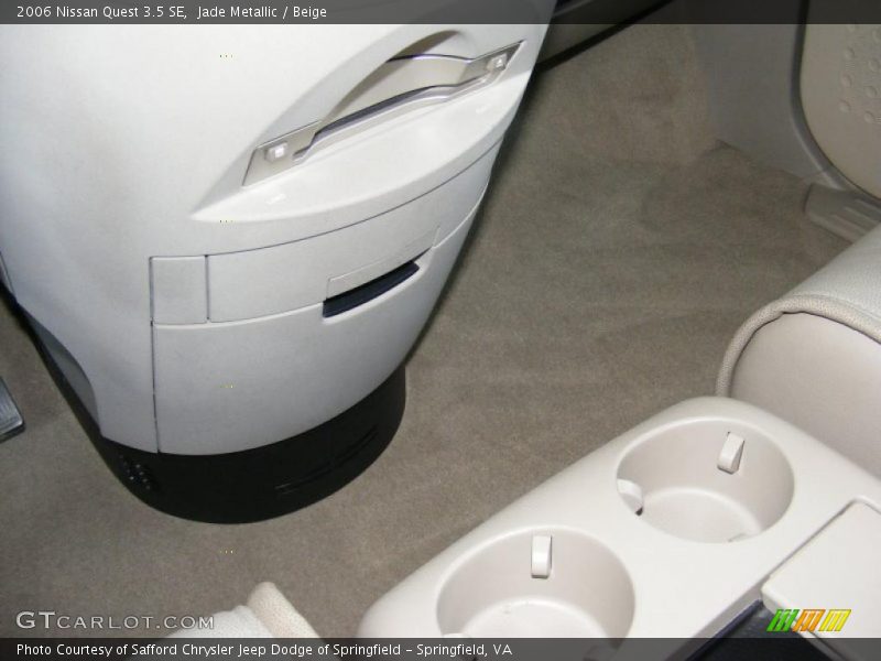 Jade Metallic / Beige 2006 Nissan Quest 3.5 SE