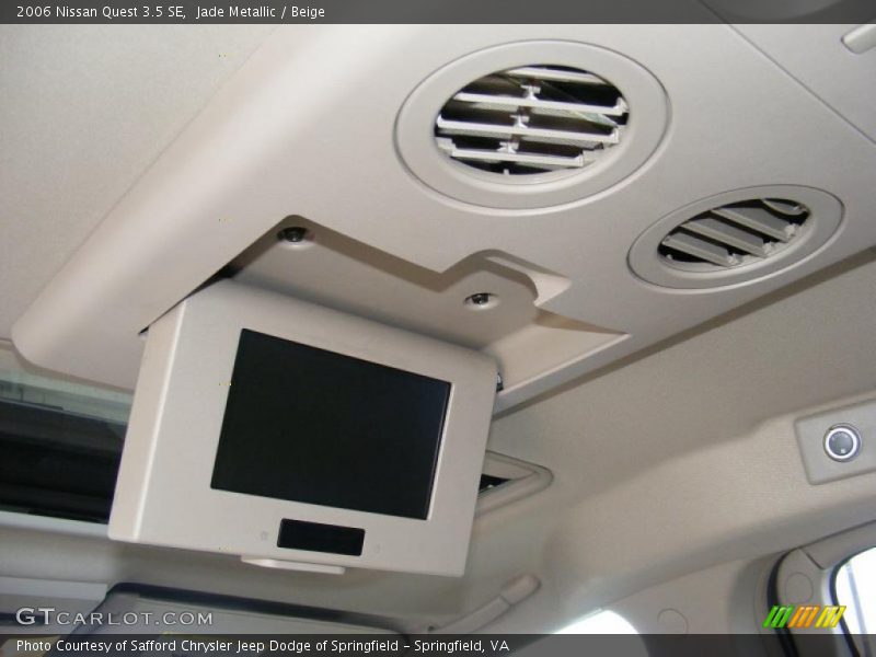 Jade Metallic / Beige 2006 Nissan Quest 3.5 SE