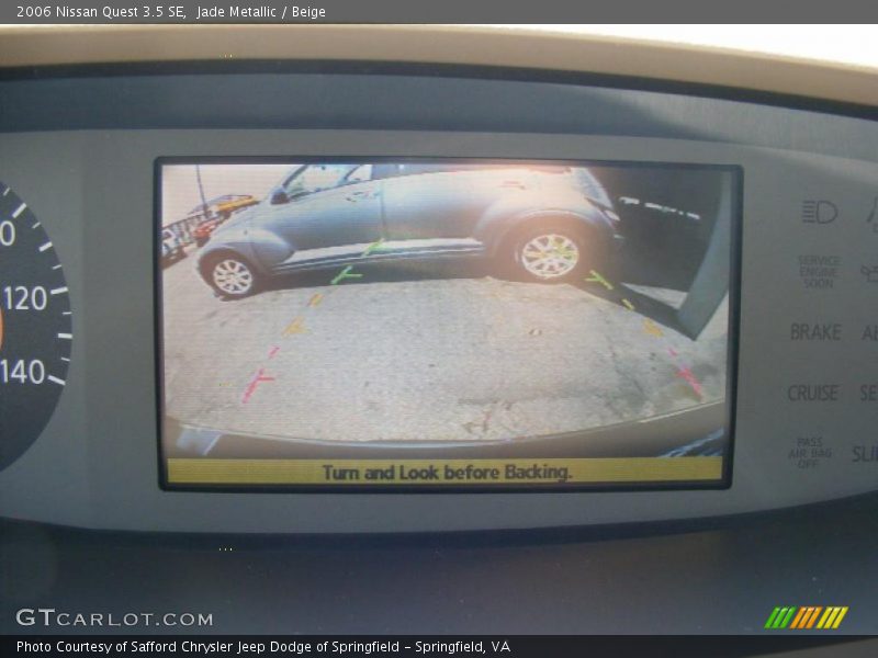 Jade Metallic / Beige 2006 Nissan Quest 3.5 SE