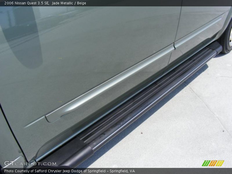 Jade Metallic / Beige 2006 Nissan Quest 3.5 SE