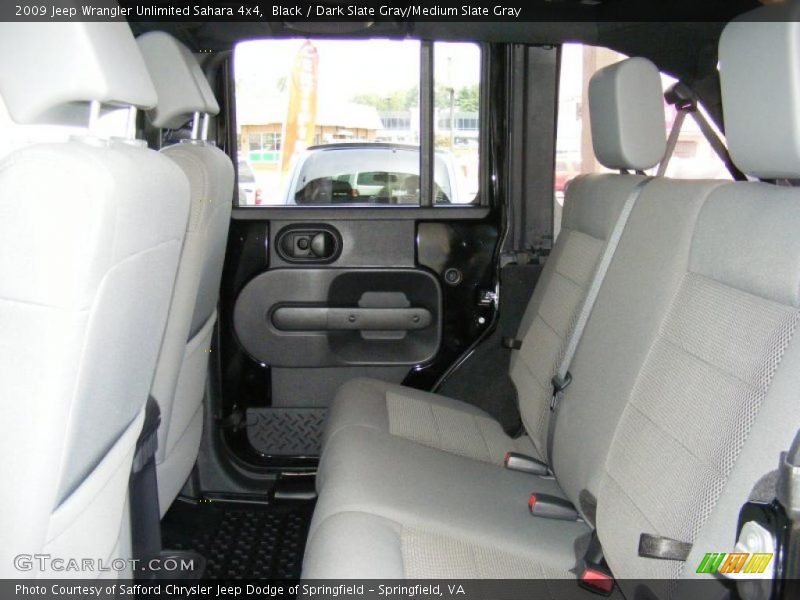 Black / Dark Slate Gray/Medium Slate Gray 2009 Jeep Wrangler Unlimited Sahara 4x4
