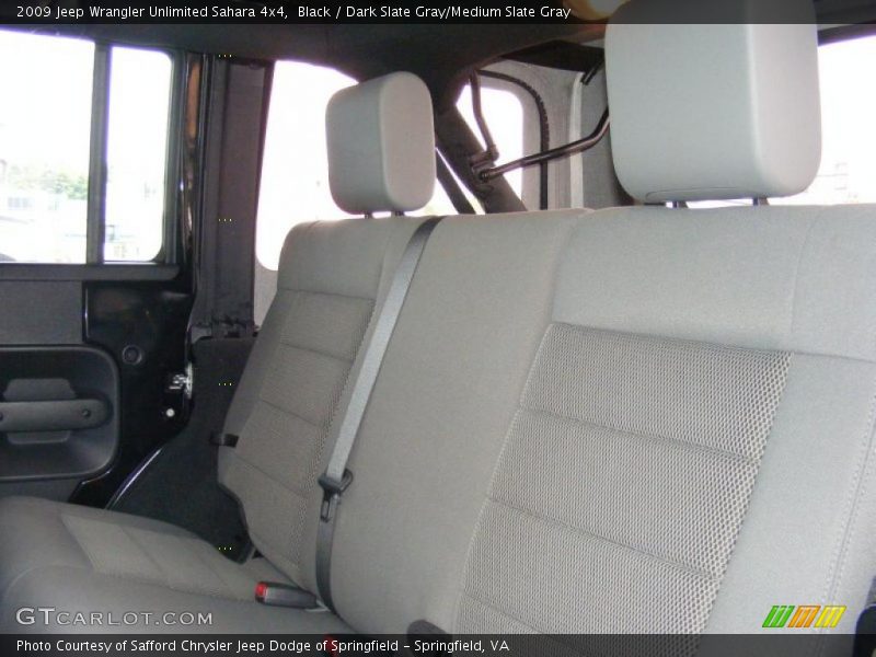 Black / Dark Slate Gray/Medium Slate Gray 2009 Jeep Wrangler Unlimited Sahara 4x4