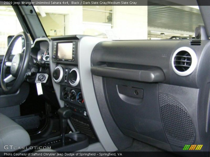 Black / Dark Slate Gray/Medium Slate Gray 2009 Jeep Wrangler Unlimited Sahara 4x4