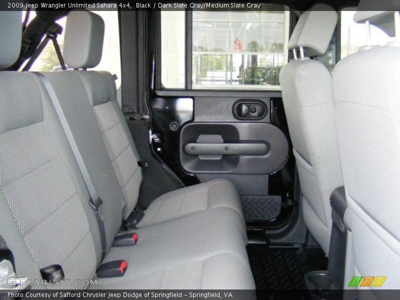 Black / Dark Slate Gray/Medium Slate Gray 2009 Jeep Wrangler Unlimited Sahara 4x4