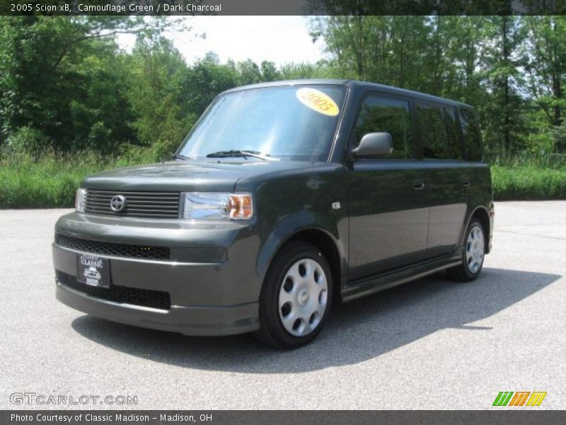 Camouflage Green / Dark Charcoal 2005 Scion xB