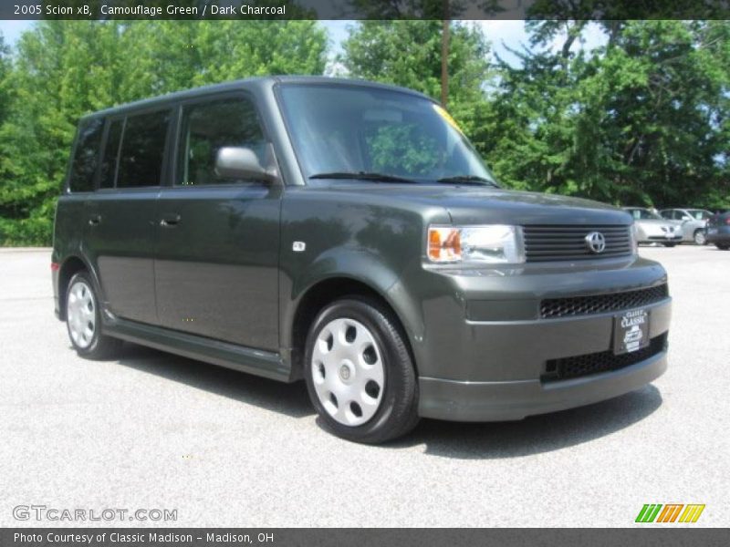 Camouflage Green / Dark Charcoal 2005 Scion xB
