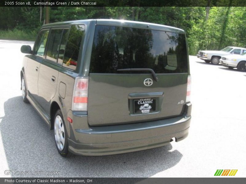 Camouflage Green / Dark Charcoal 2005 Scion xB