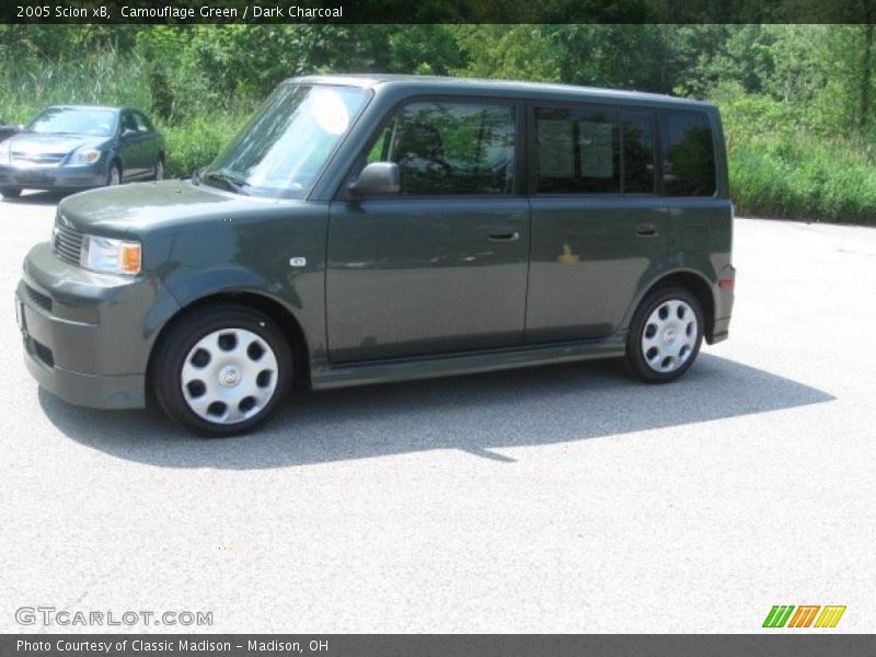 Camouflage Green / Dark Charcoal 2005 Scion xB