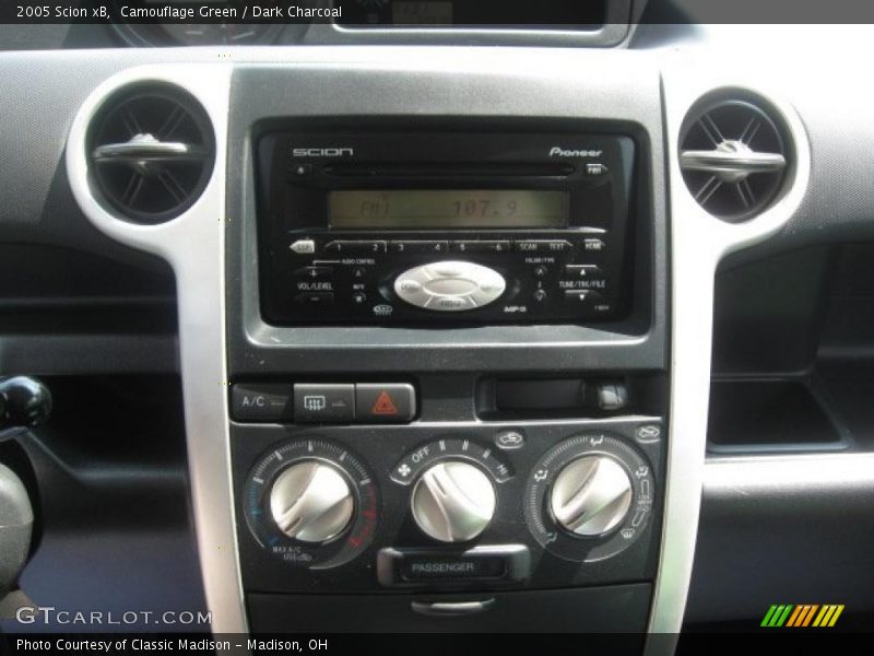 Camouflage Green / Dark Charcoal 2005 Scion xB