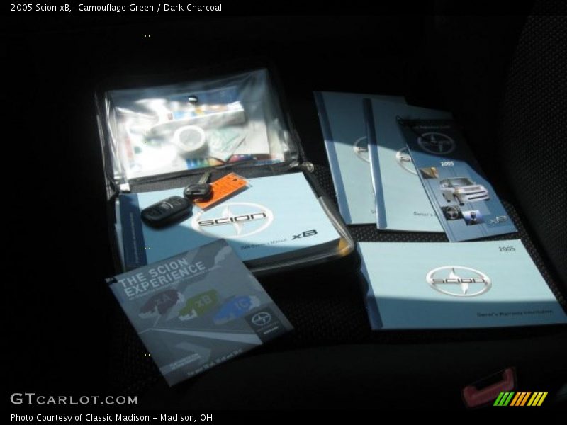 Camouflage Green / Dark Charcoal 2005 Scion xB