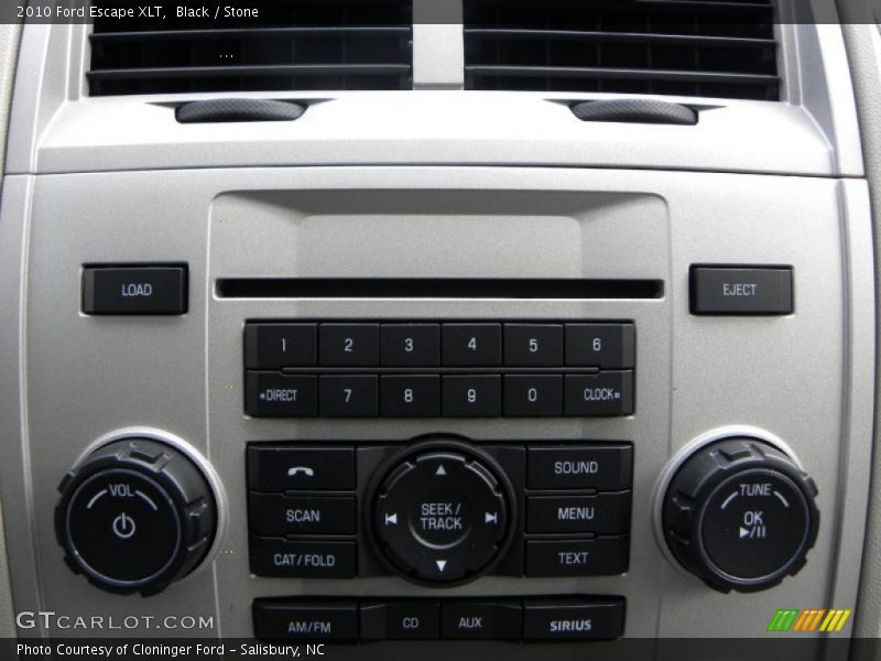 Black / Stone 2010 Ford Escape XLT