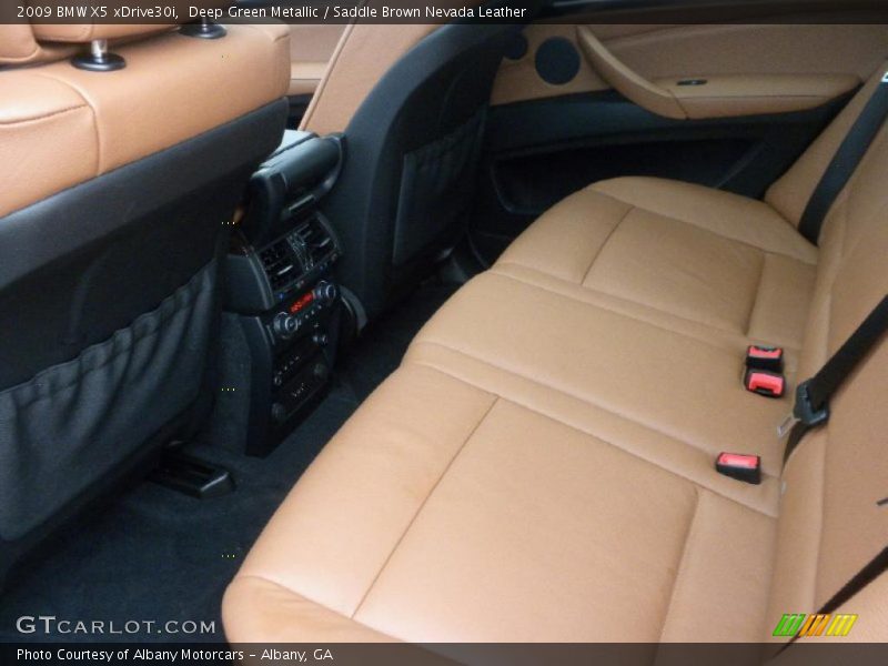 Deep Green Metallic / Saddle Brown Nevada Leather 2009 BMW X5 xDrive30i