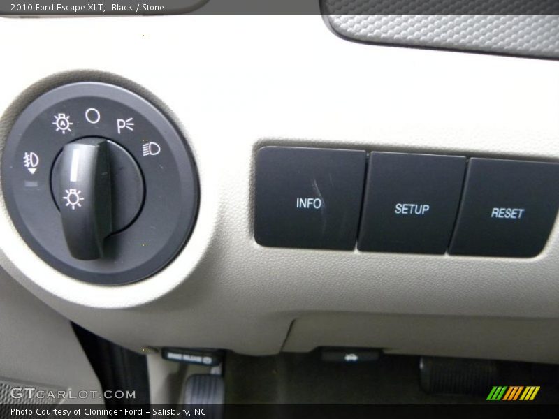 Black / Stone 2010 Ford Escape XLT