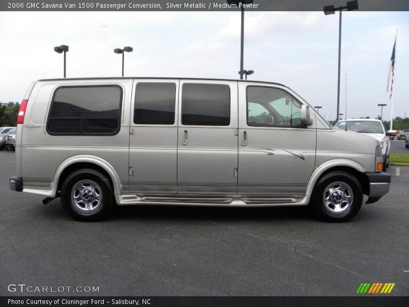 Silver Metallic / Medium Pewter 2006 GMC Savana Van 1500 Passenger Conversion