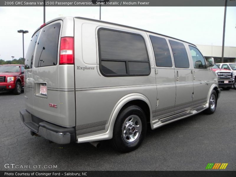 Silver Metallic / Medium Pewter 2006 GMC Savana Van 1500 Passenger Conversion