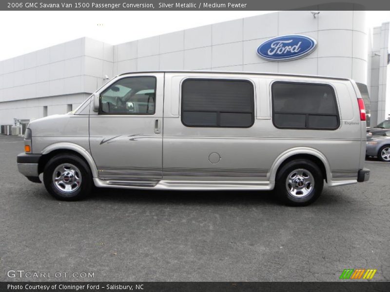 Silver Metallic / Medium Pewter 2006 GMC Savana Van 1500 Passenger Conversion