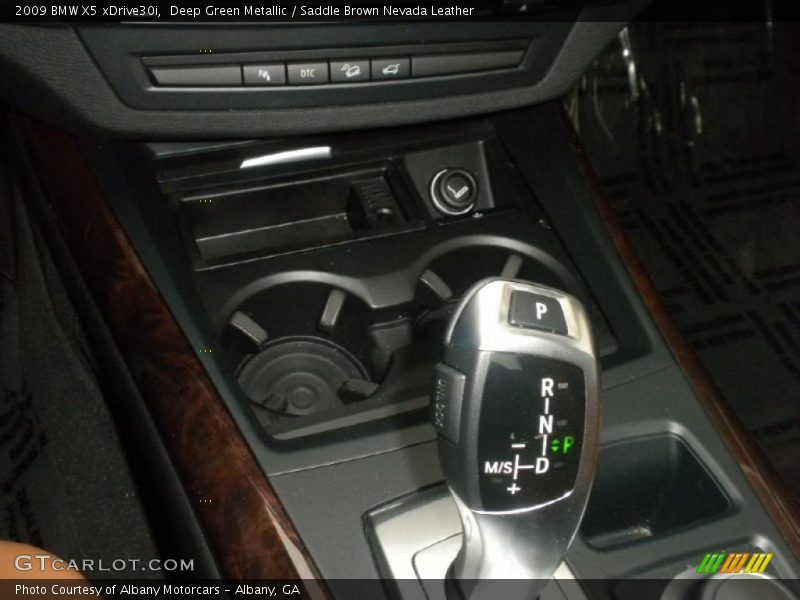 Deep Green Metallic / Saddle Brown Nevada Leather 2009 BMW X5 xDrive30i