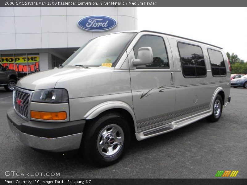 Silver Metallic / Medium Pewter 2006 GMC Savana Van 1500 Passenger Conversion