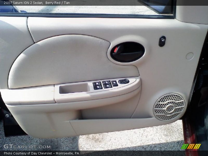 Berry Red / Tan 2007 Saturn ION 2 Sedan