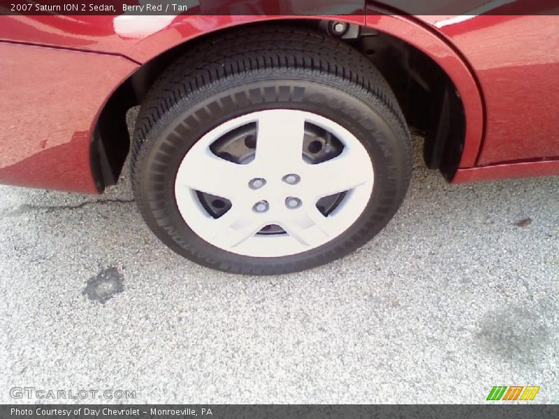 Berry Red / Tan 2007 Saturn ION 2 Sedan