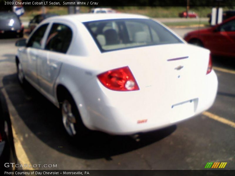 Summit White / Gray 2009 Chevrolet Cobalt LT Sedan