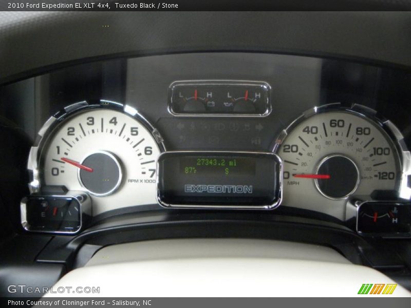 Tuxedo Black / Stone 2010 Ford Expedition EL XLT 4x4
