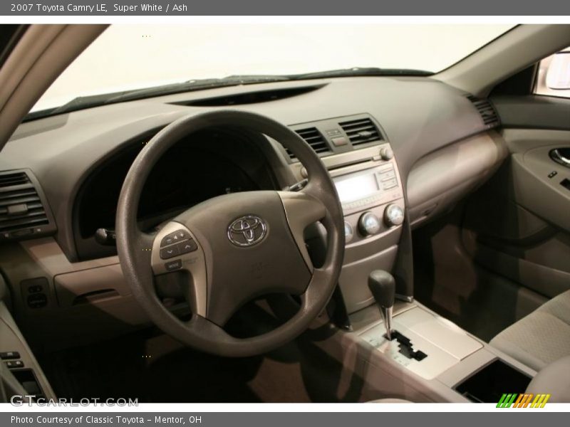 Super White / Ash 2007 Toyota Camry LE