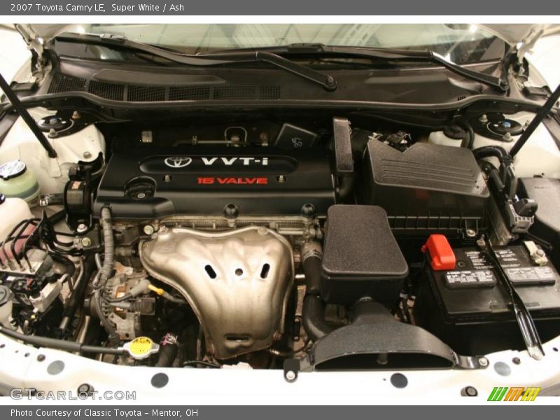 Super White / Ash 2007 Toyota Camry LE