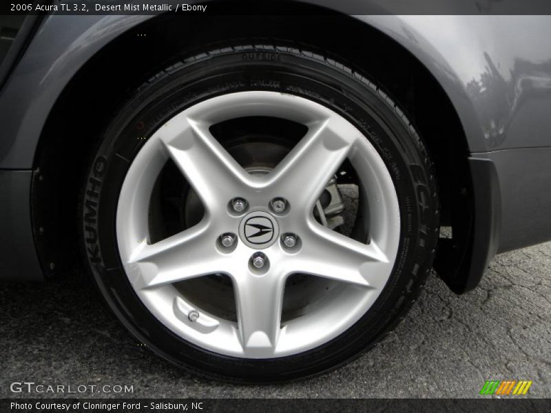 Desert Mist Metallic / Ebony 2006 Acura TL 3.2