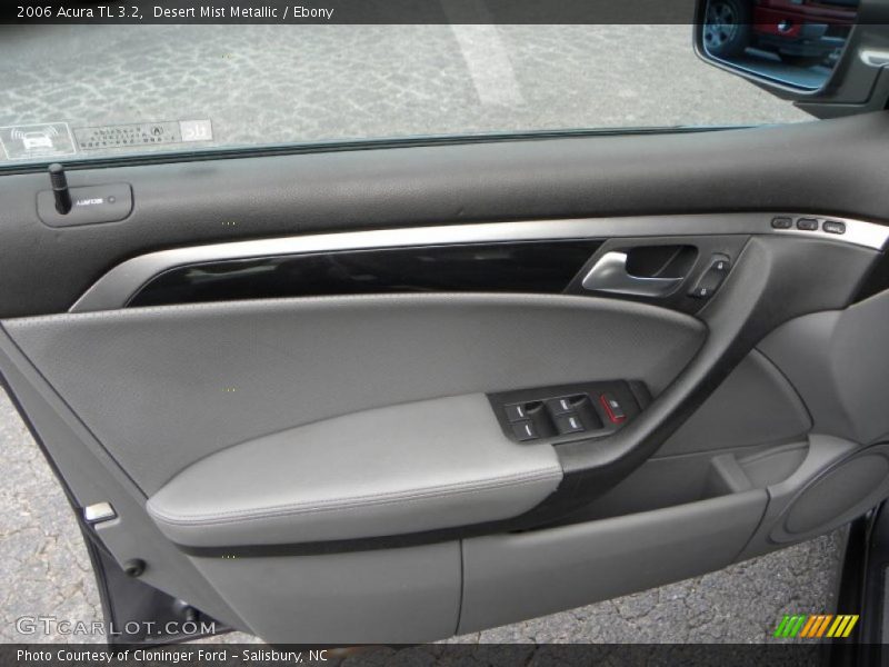 Desert Mist Metallic / Ebony 2006 Acura TL 3.2