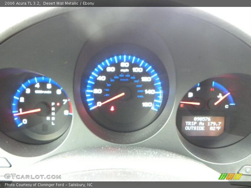 Desert Mist Metallic / Ebony 2006 Acura TL 3.2