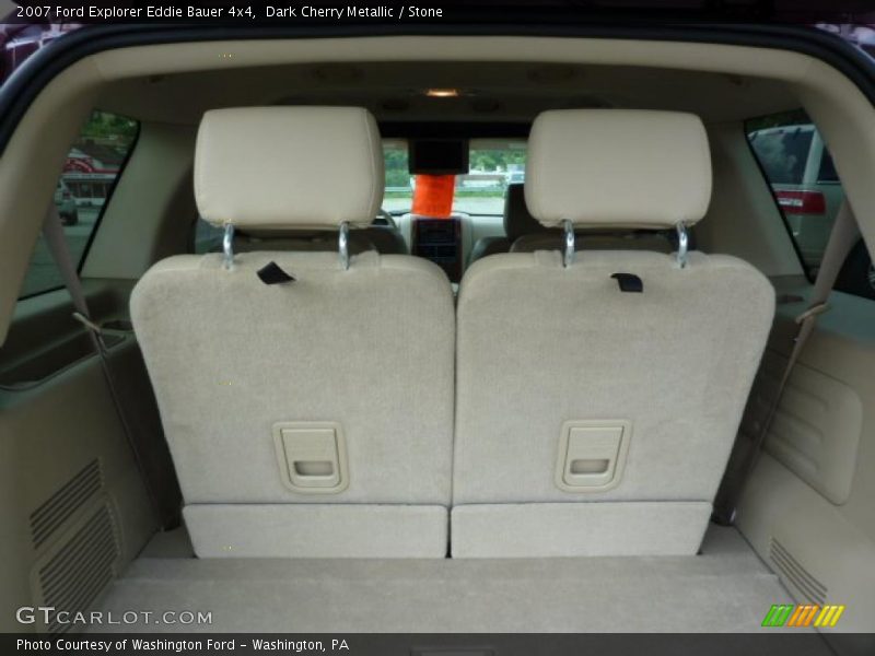 Dark Cherry Metallic / Stone 2007 Ford Explorer Eddie Bauer 4x4