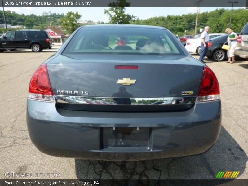 Slate Metallic / Gray 2009 Chevrolet Impala LS