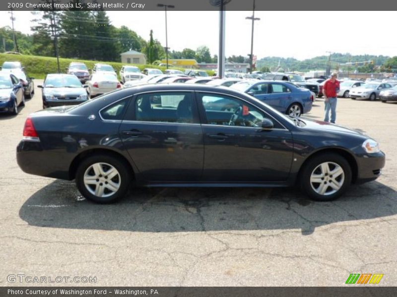 Slate Metallic / Gray 2009 Chevrolet Impala LS
