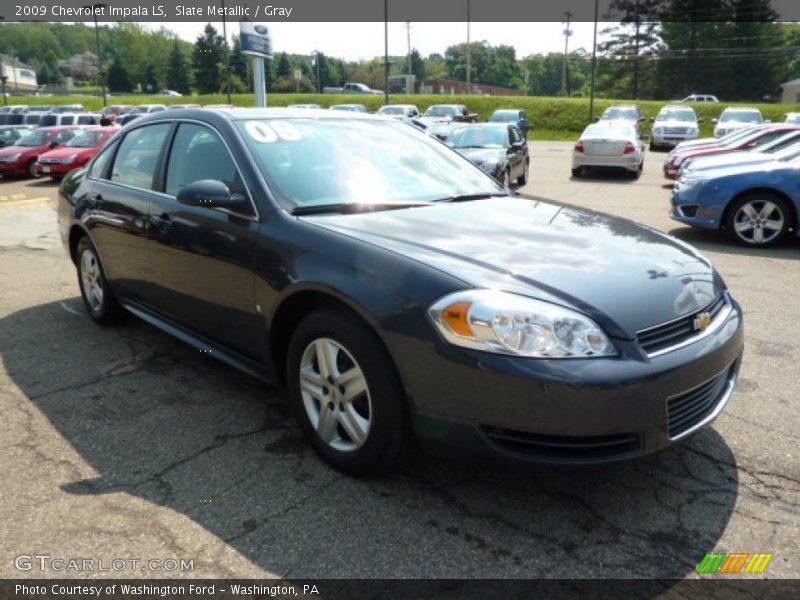 Slate Metallic / Gray 2009 Chevrolet Impala LS