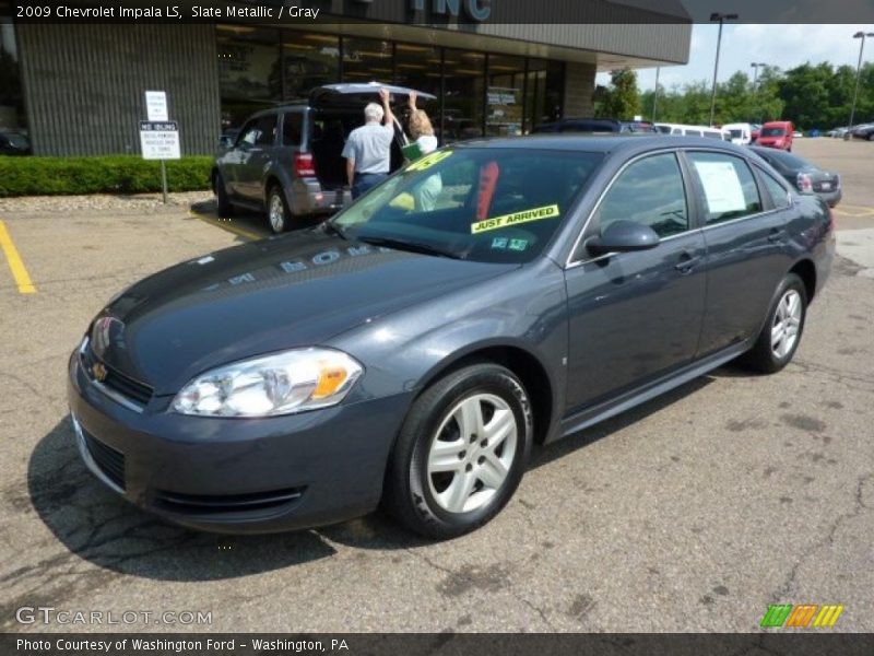 Slate Metallic / Gray 2009 Chevrolet Impala LS