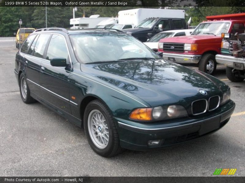 Oxford Green Metallic / Sand Beige 1999 BMW 5 Series 528i Wagon