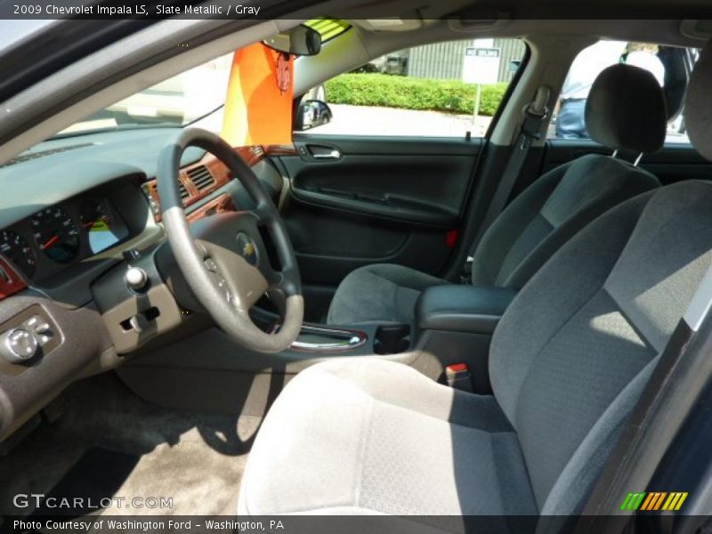 Slate Metallic / Gray 2009 Chevrolet Impala LS