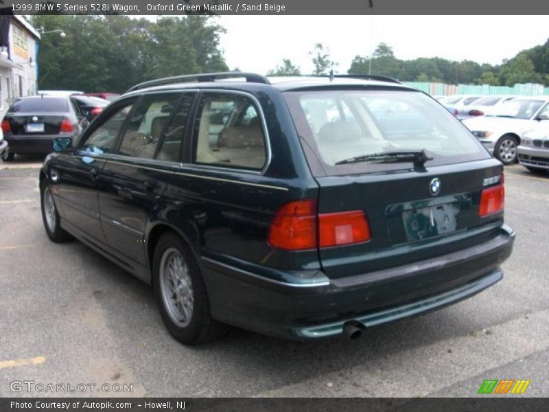 Oxford Green Metallic / Sand Beige 1999 BMW 5 Series 528i Wagon