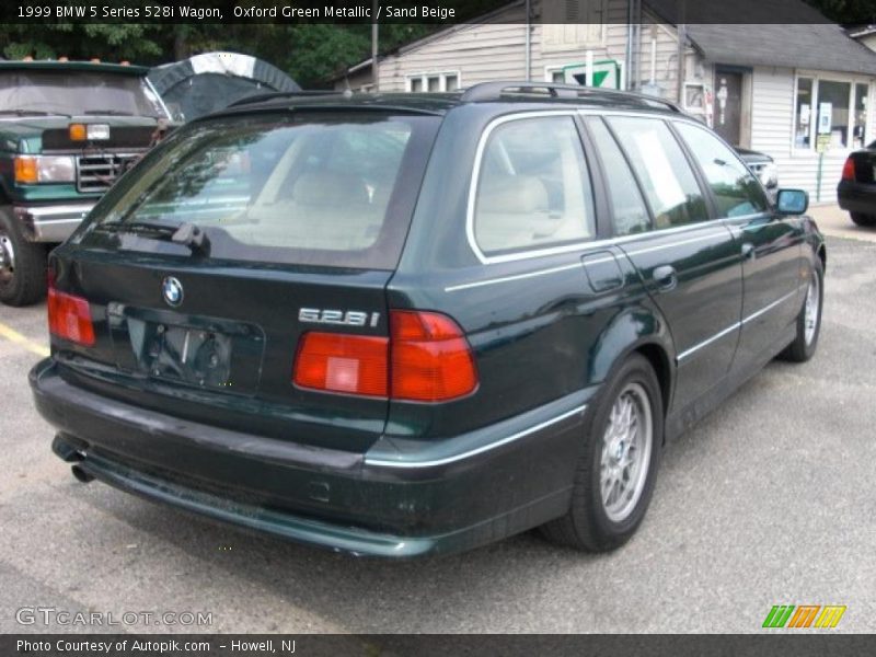 Oxford Green Metallic / Sand Beige 1999 BMW 5 Series 528i Wagon
