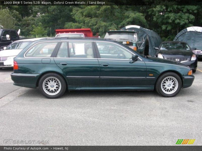 Oxford Green Metallic / Sand Beige 1999 BMW 5 Series 528i Wagon