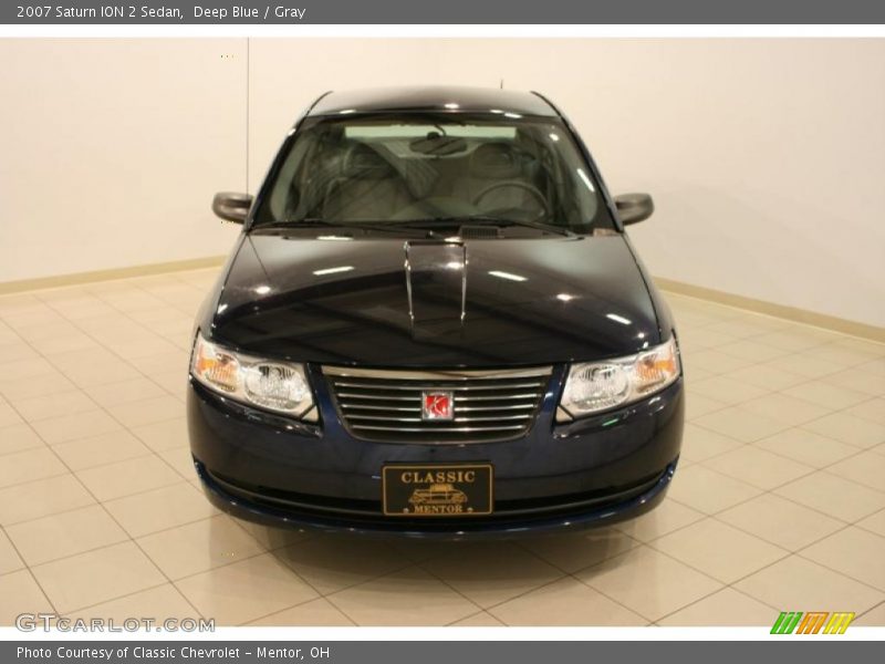 Deep Blue / Gray 2007 Saturn ION 2 Sedan